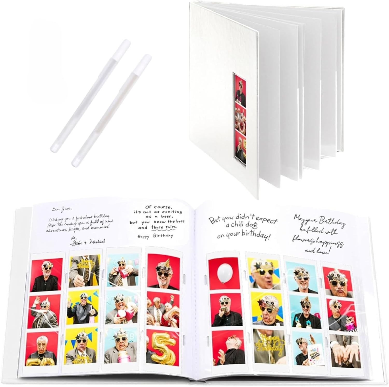 White Guest Memory Book | white-45_option.jpg